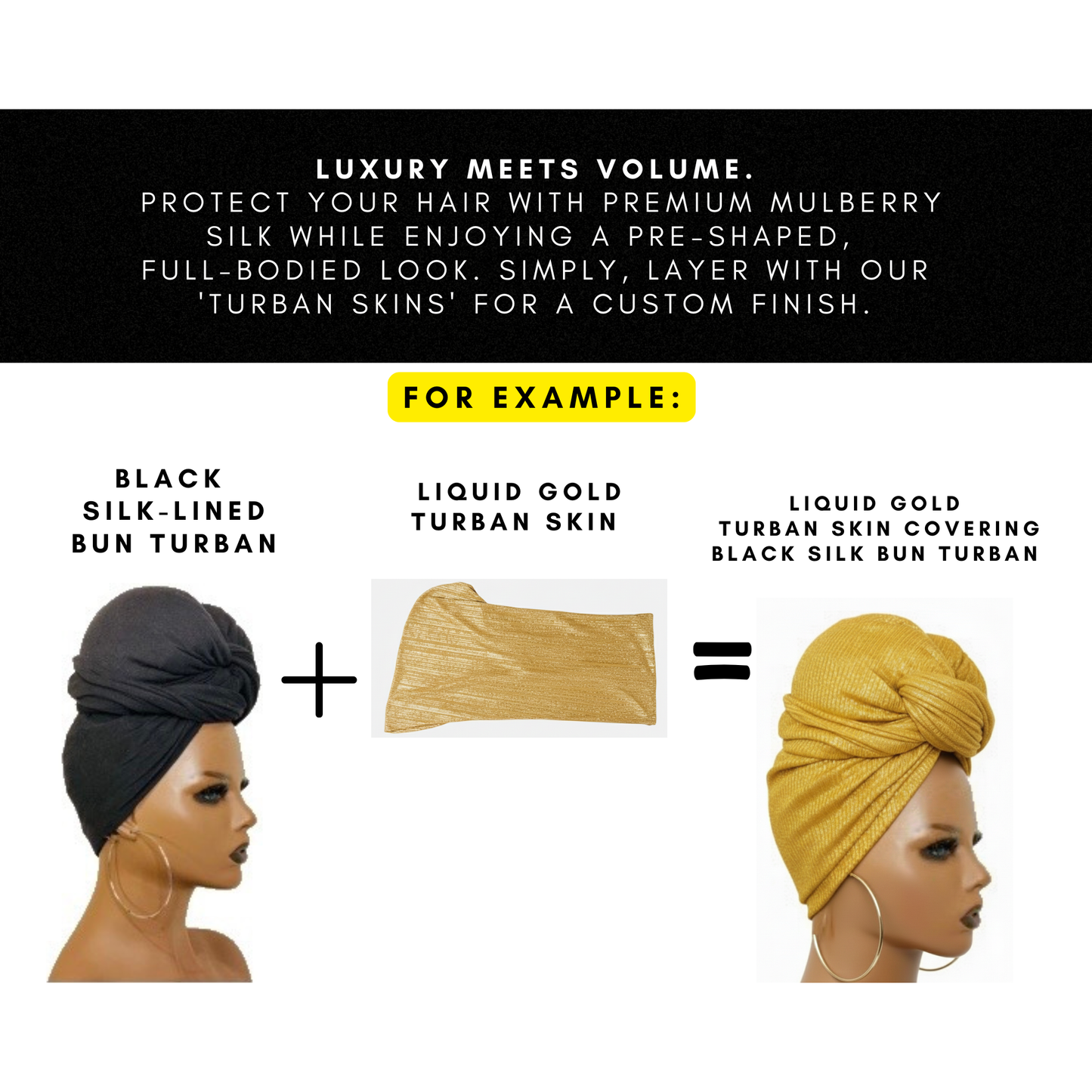 Silky Silver Turban Skin
