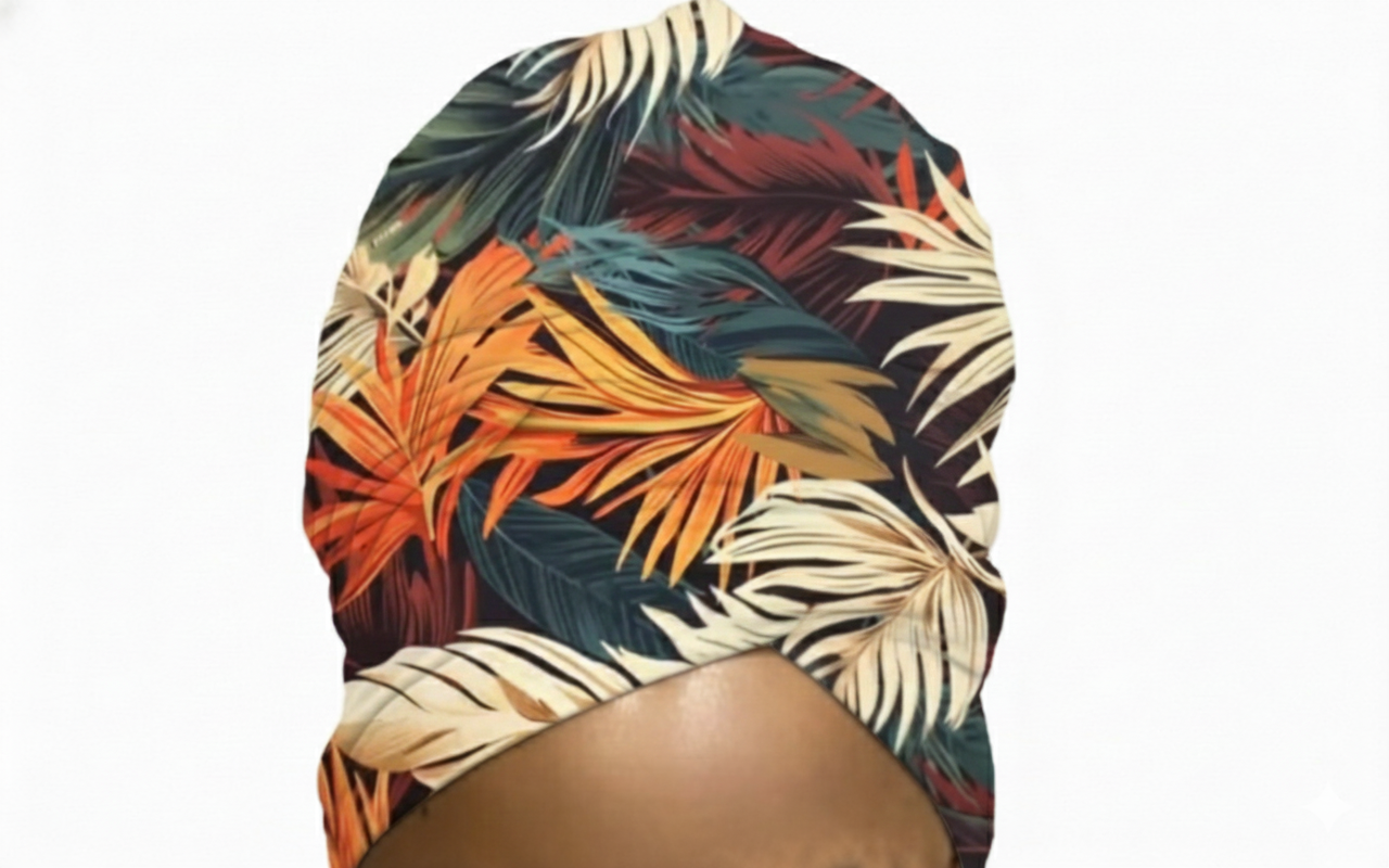 Tropical Leaf Turban Skin