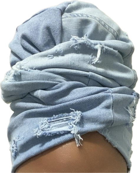Classic Denim Turban Skin