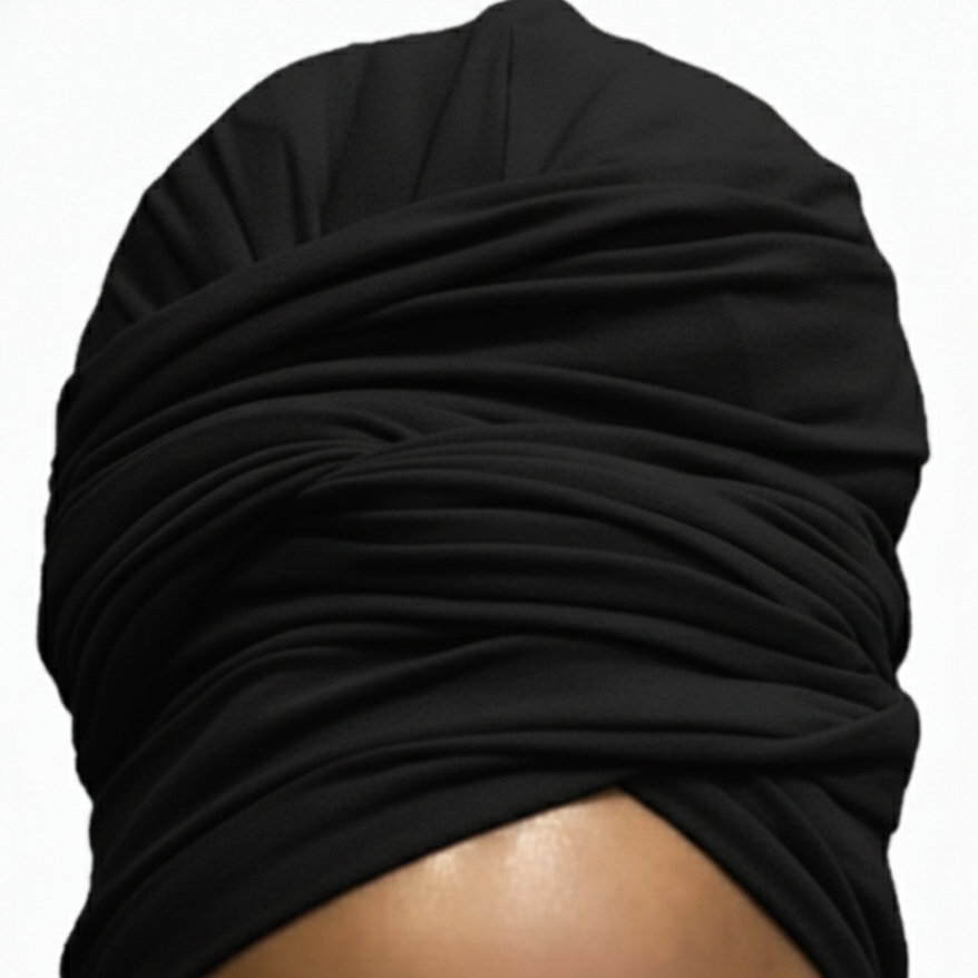 Black Turban Skin